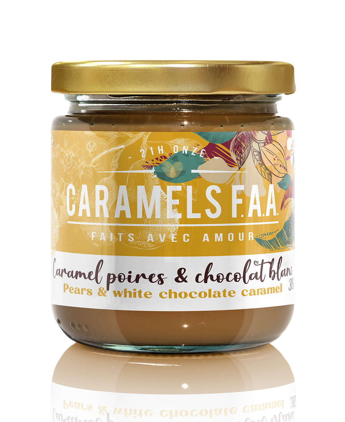 Caramel Poires & Chocolat Blanc – Château Vert l'art du terroir