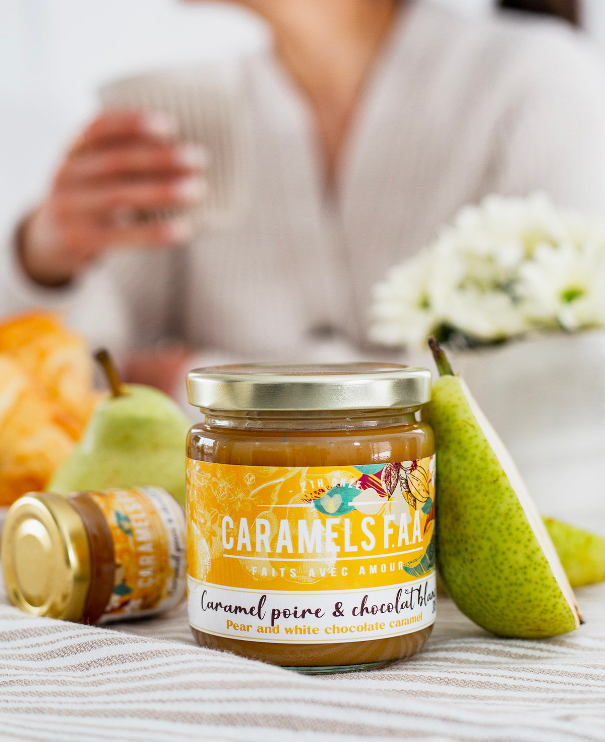 Caramel Poires & Chocolat Blanc – Château Vert l'art du terroir