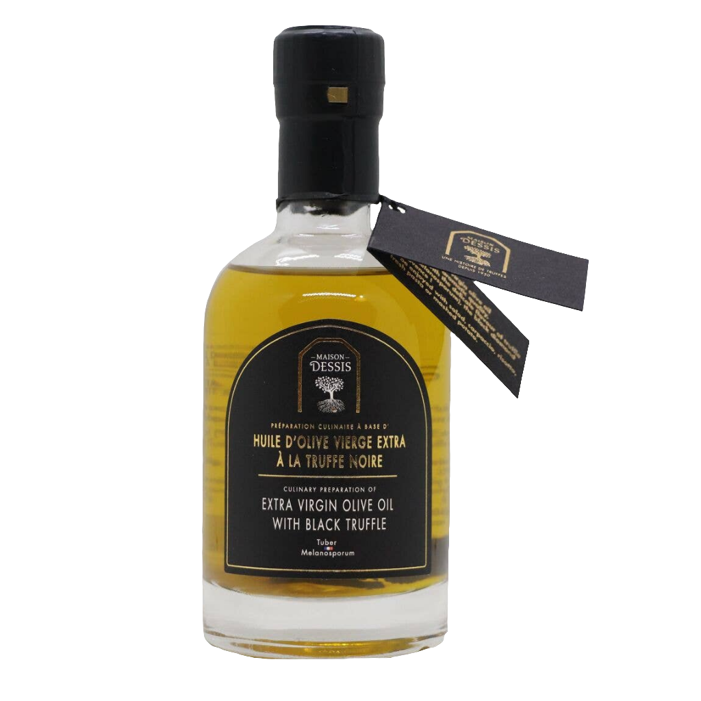 Huile d'olive vierge extra à la truffe noire Maison Dessis épicerie fine