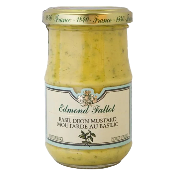Moutarde de Dijon au basilic Edmond Fallot 210ml