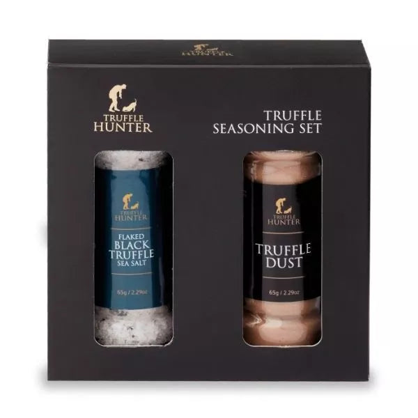Coffret Assaisonnement Truffe — Poudre et Sel de Mer – Château Vert l'art du terroir