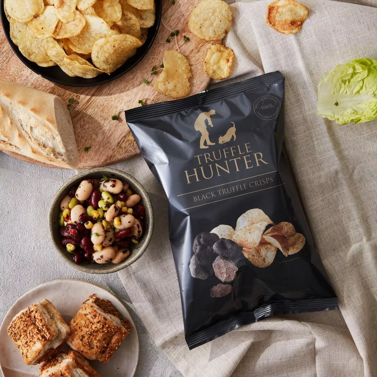 Chips à la Truffe Noire (150g) – Château Vert l'art du terroir
