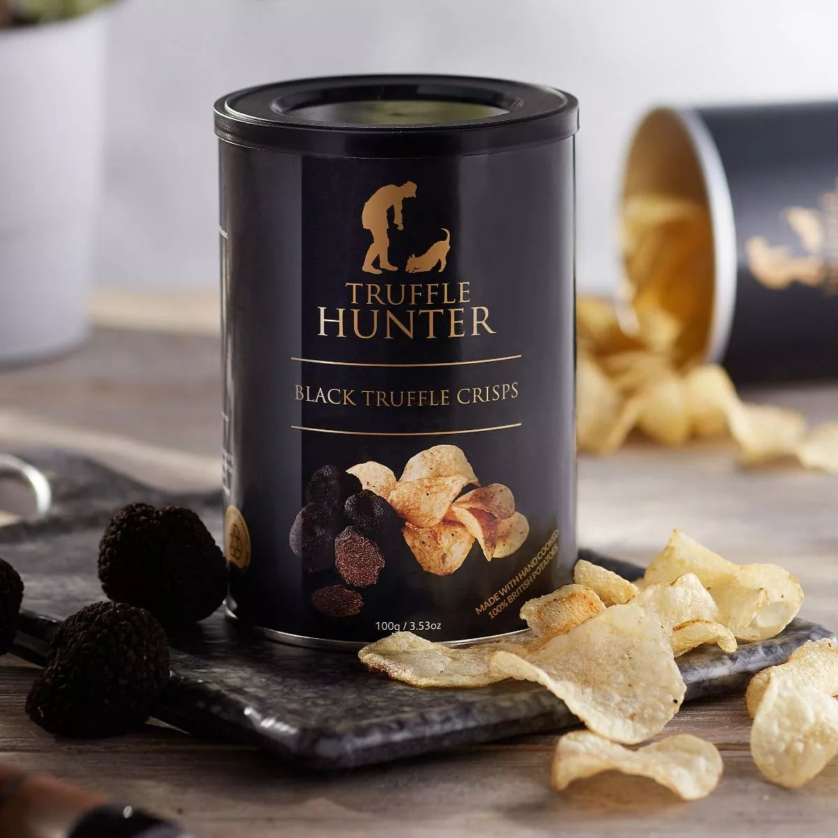 Chips à la Truffe Noire (100g) – Château Vert l'art du terroir