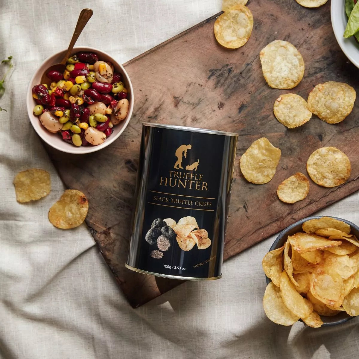 Chips à la Truffe Noire (100g) – Château Vert l'art du terroir