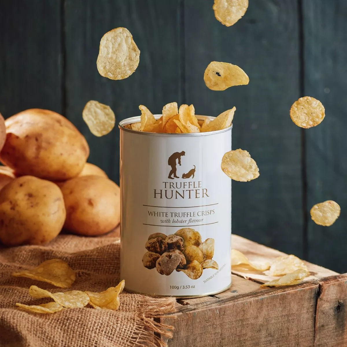 Chips à la Truffe Blanche Saveur Homard (100g) – Château Vert l'art du terroir