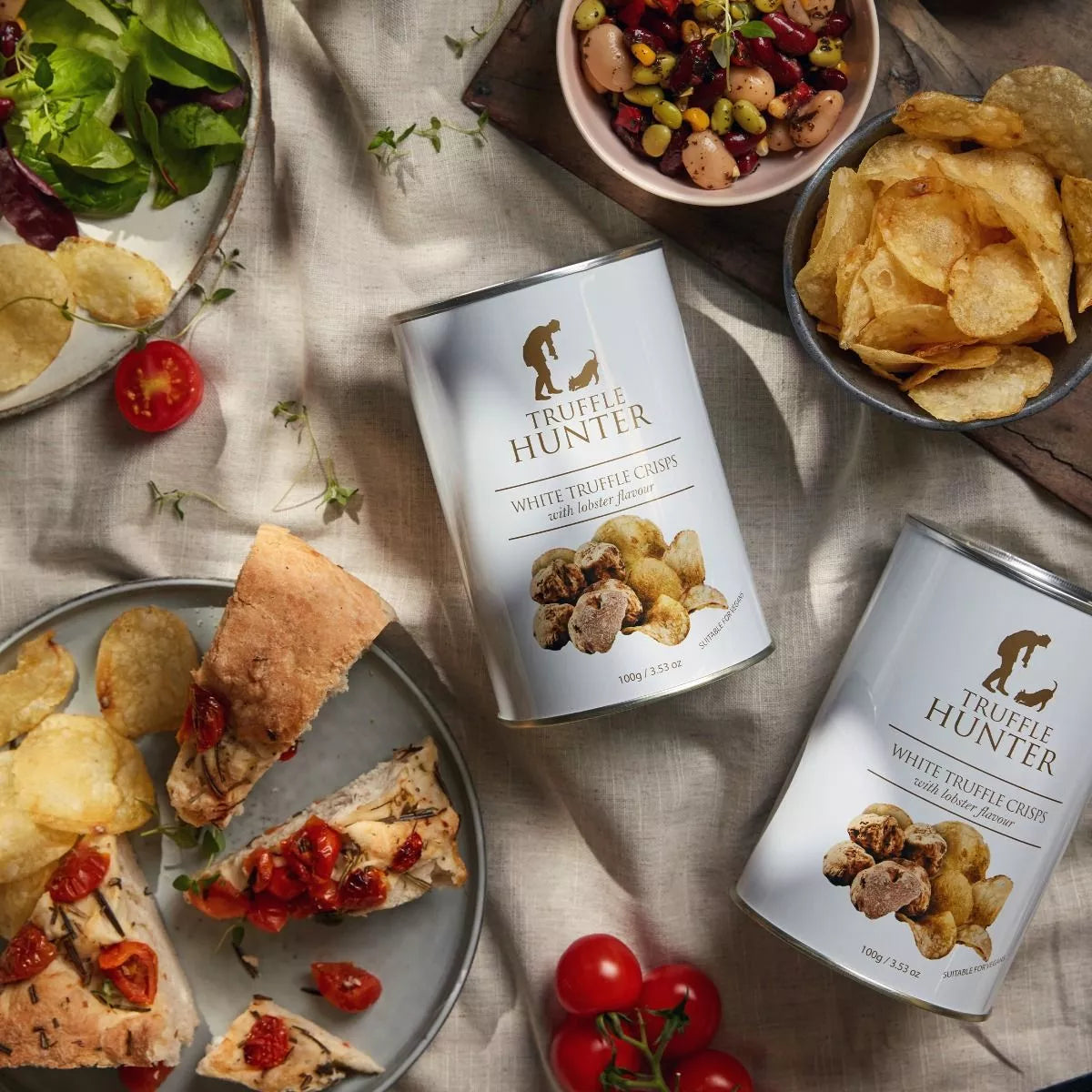 Chips à la Truffe Blanche Saveur Homard (100g) – Château Vert l'art du terroir
