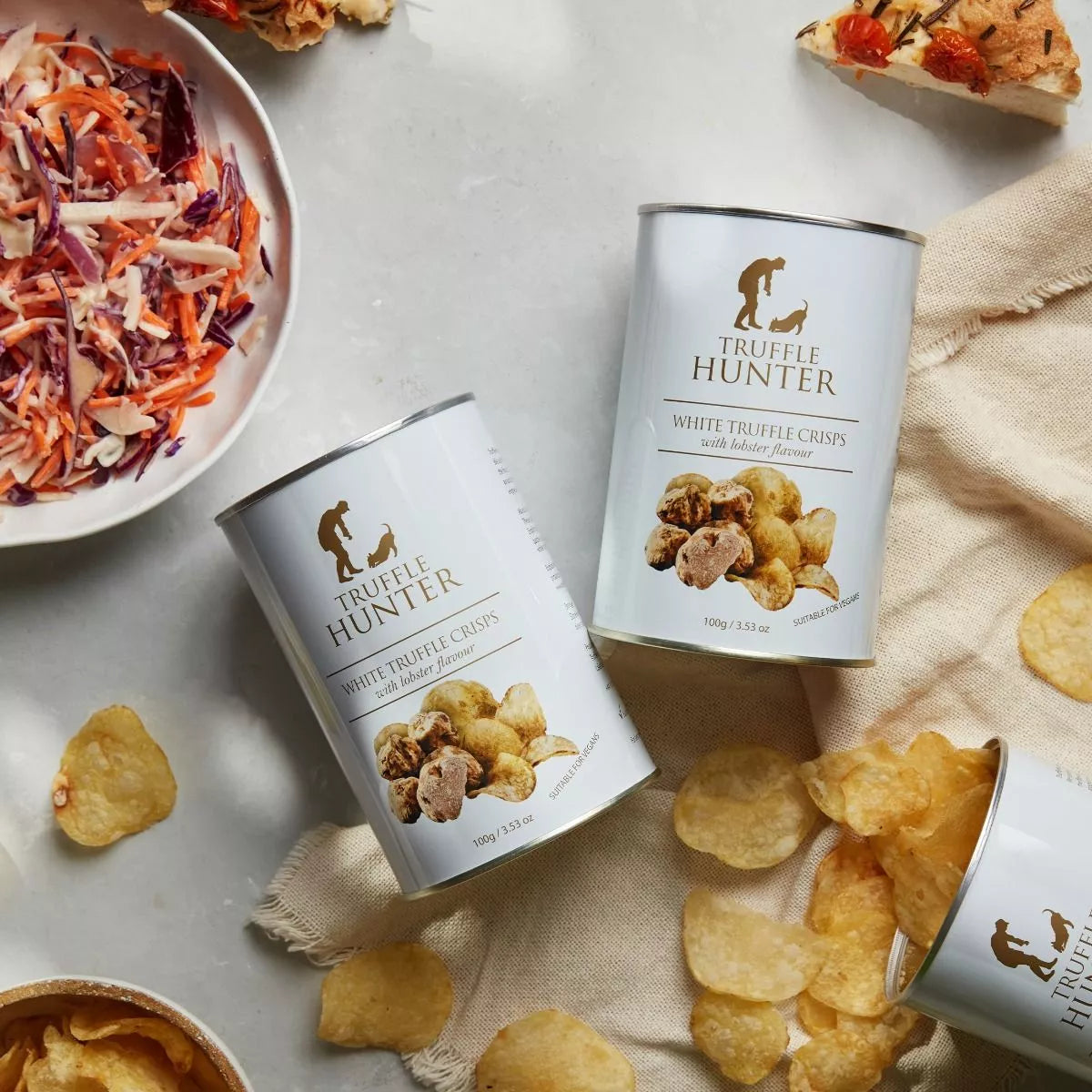 White Truffle Crisps with Lobster Flavour (100g)