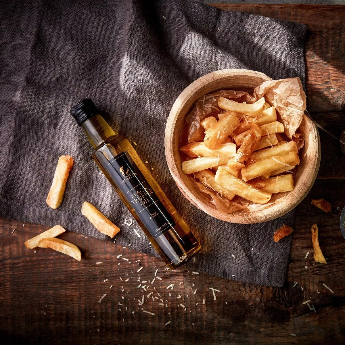 Huile d'Olive à la Truffe Noire (250ml) – Château Vert l'art du terroir