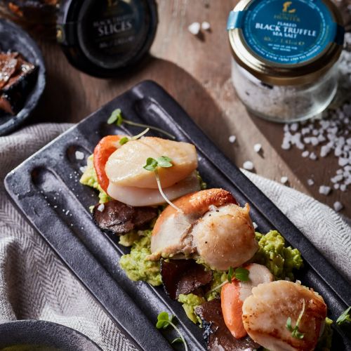 Sel de Mer en Flocons à la Truffe Noire – Château Vert l'art du terroir